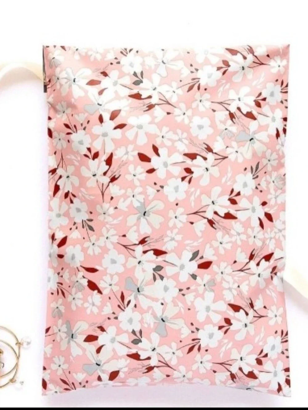 Polymailer Mylar Count 10 Floral Pink Supplies Boho Summer