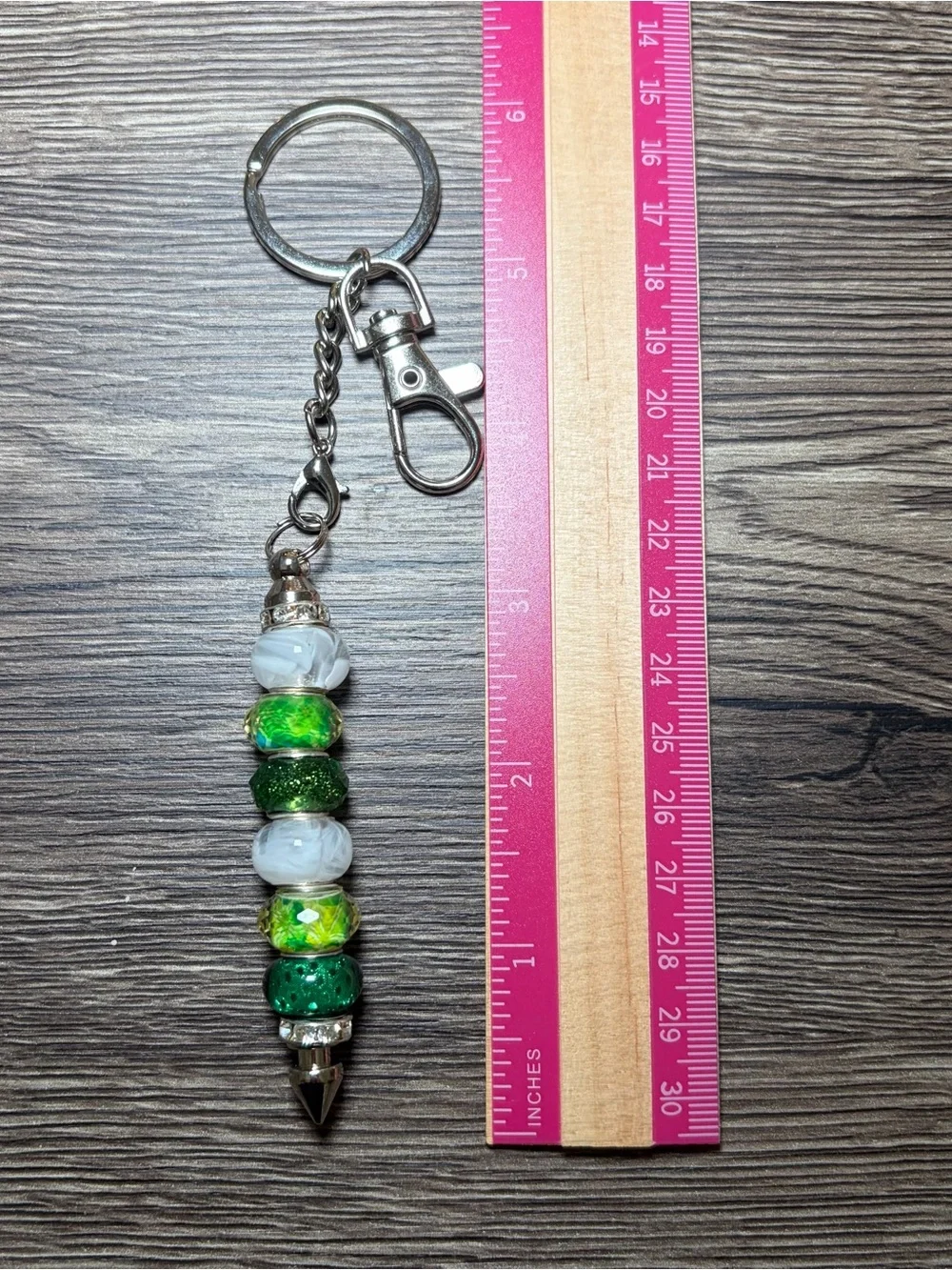 Handmade beaded pointed