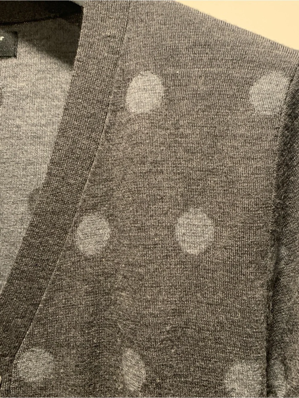 Meticulous Knitwear charcoal gray