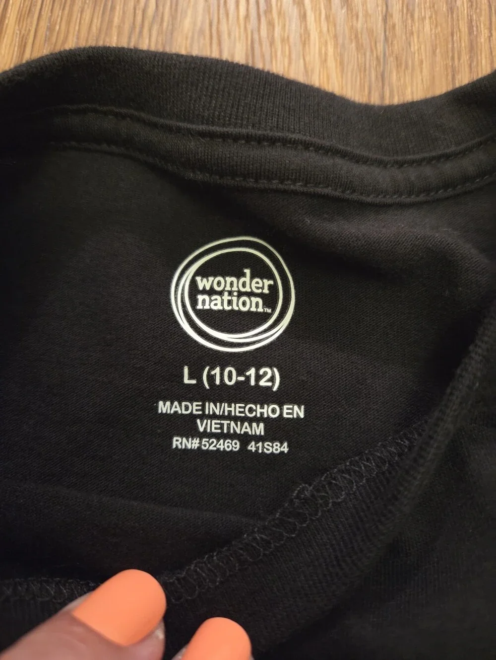 wonder nation halloween black