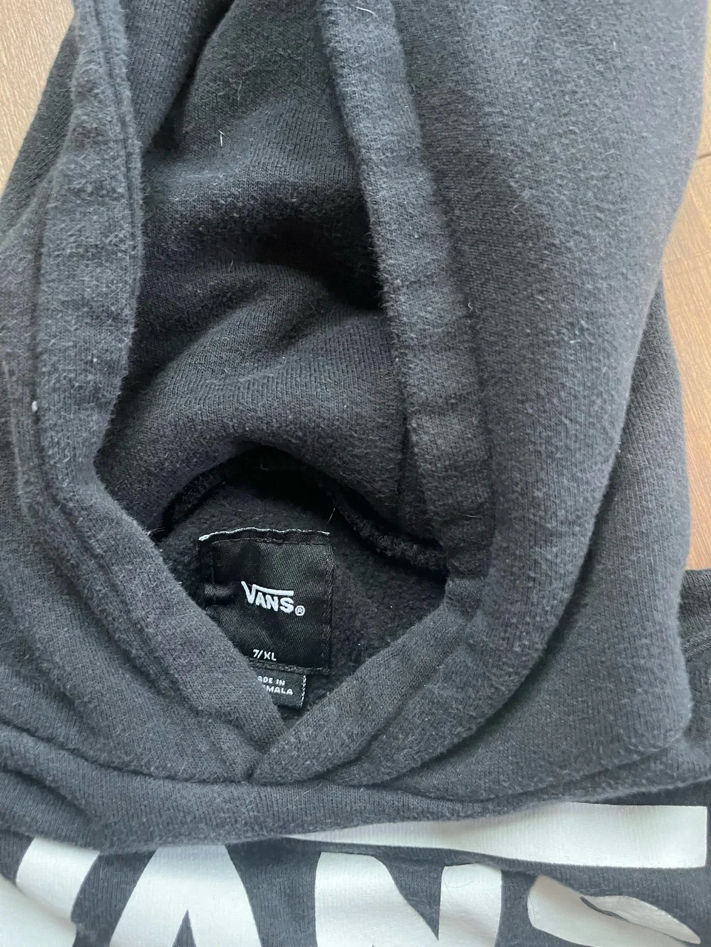 Two Vans hoodies