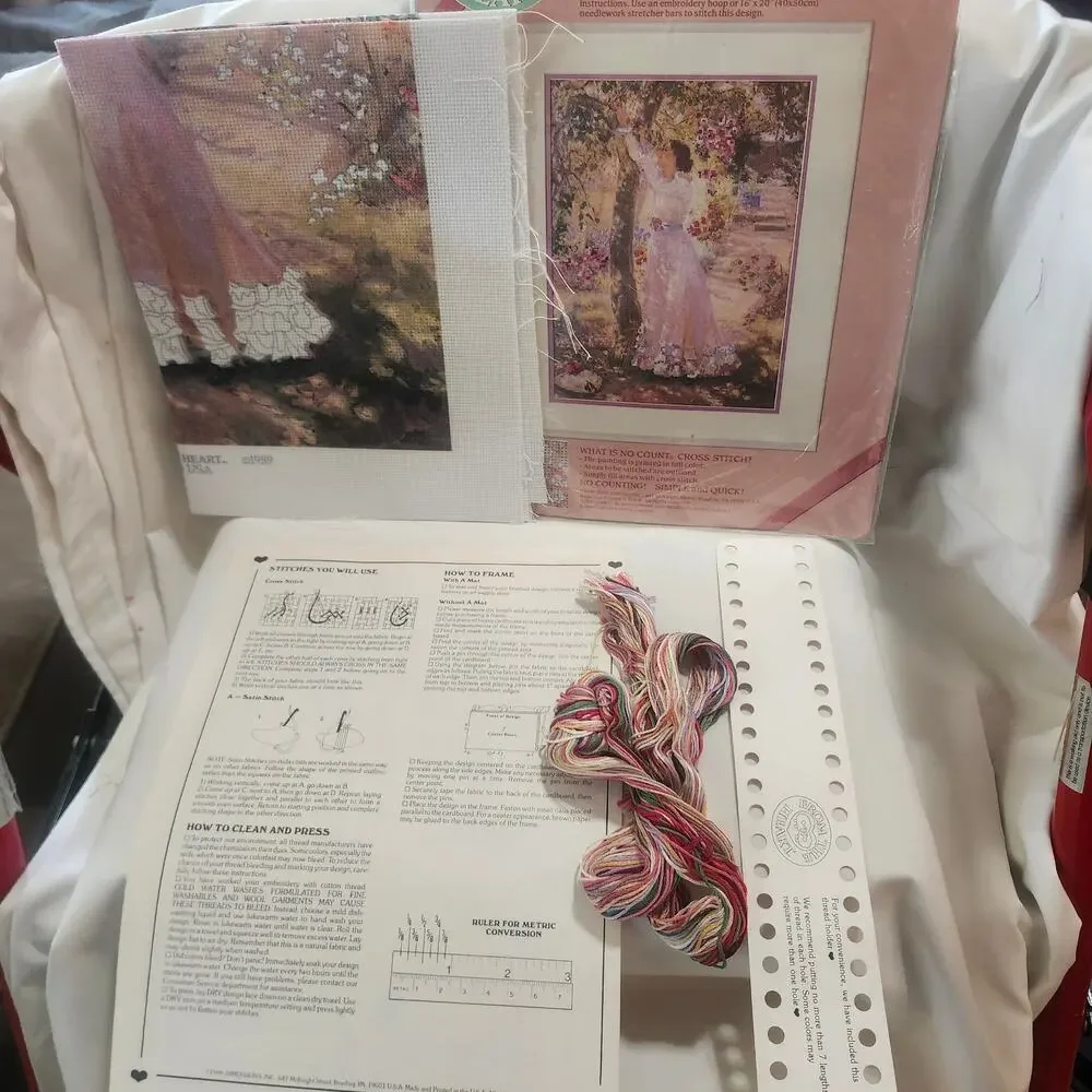 English Garden Dimensions From The Heart No Count Cross Stitch 53908 B31