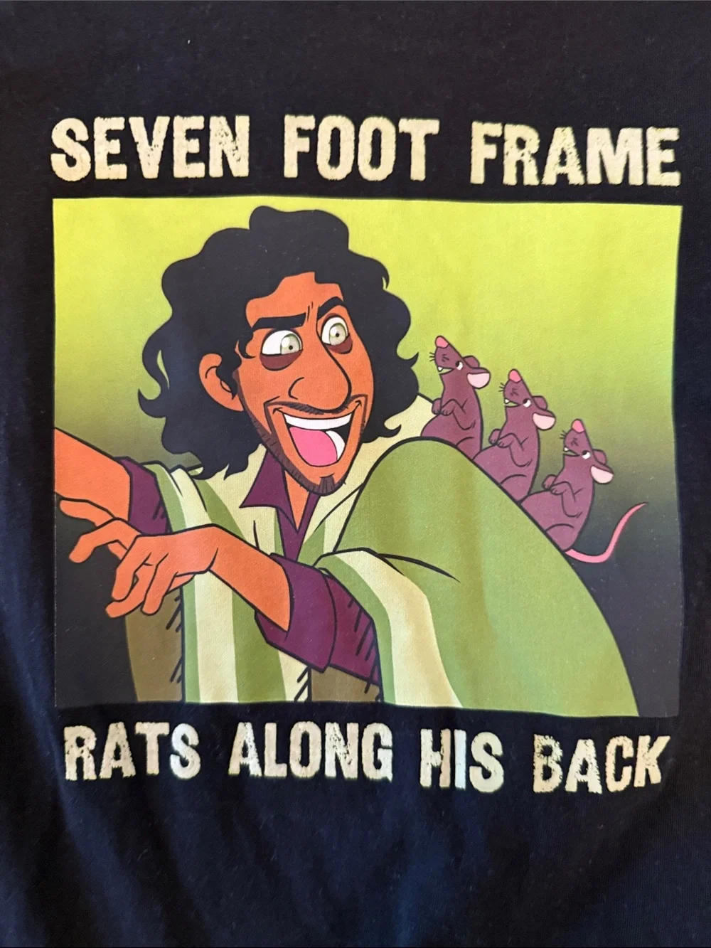 Disney white foot