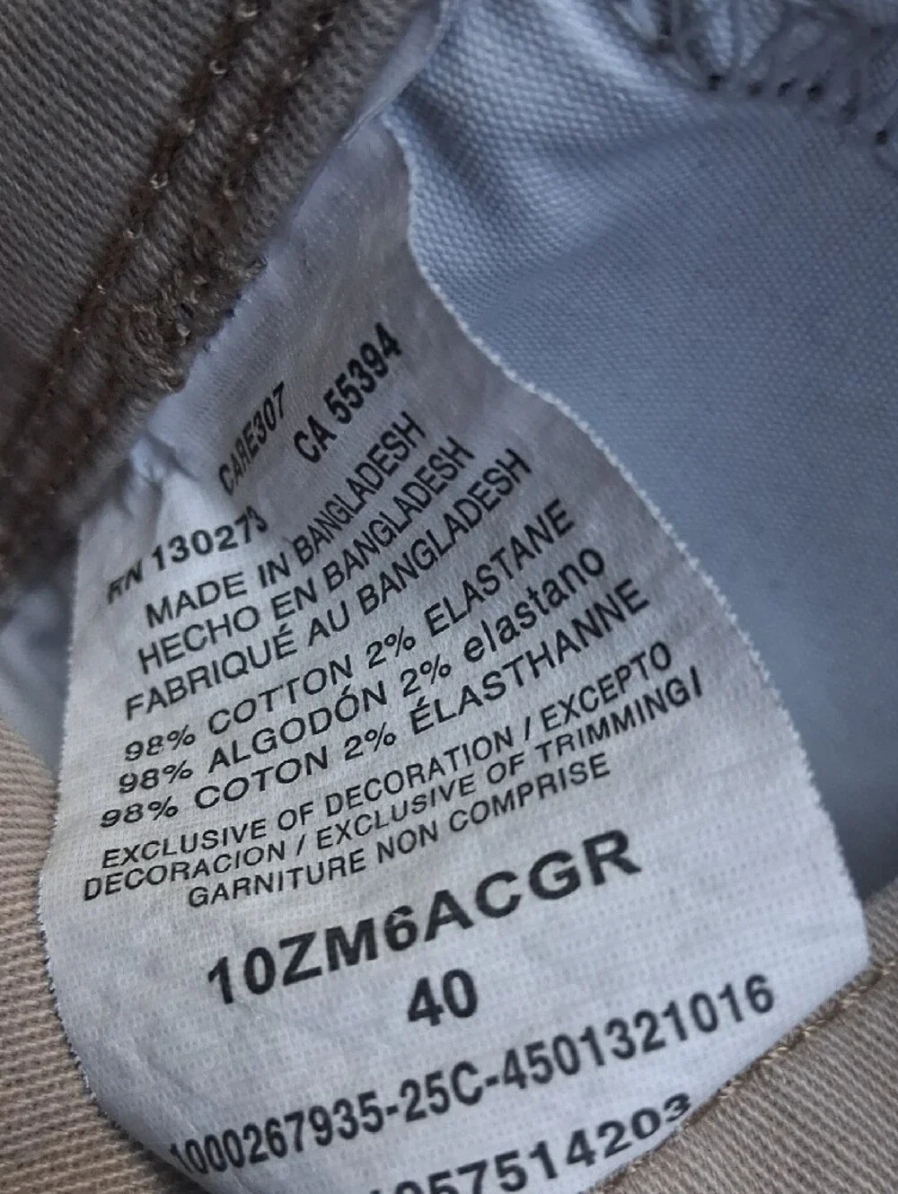 Wrangler pockets blend