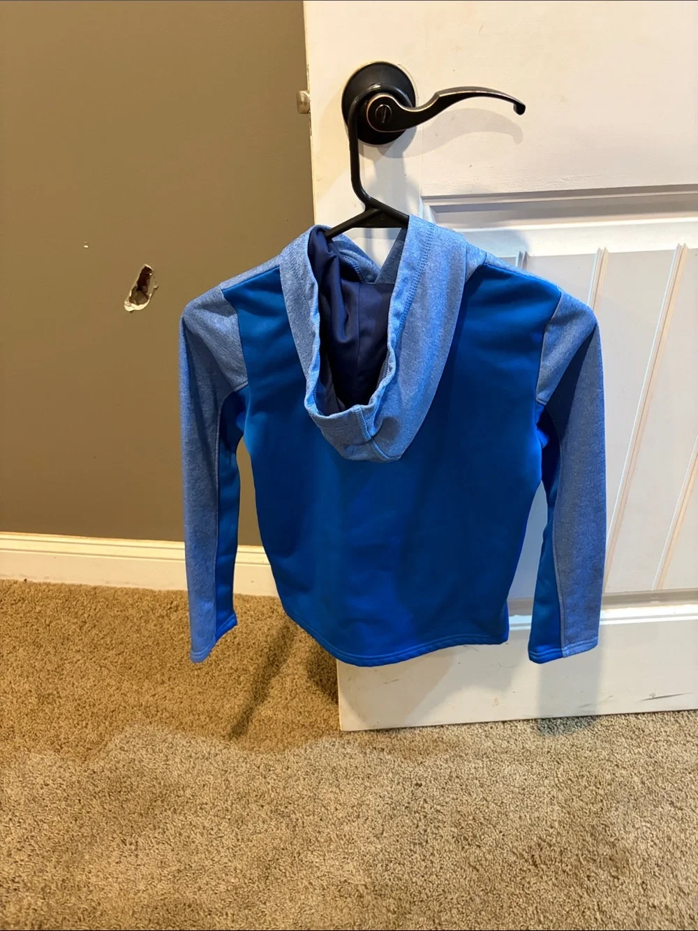 bcg Two-Tone Blue Kids Hoodie Sweatshirt
