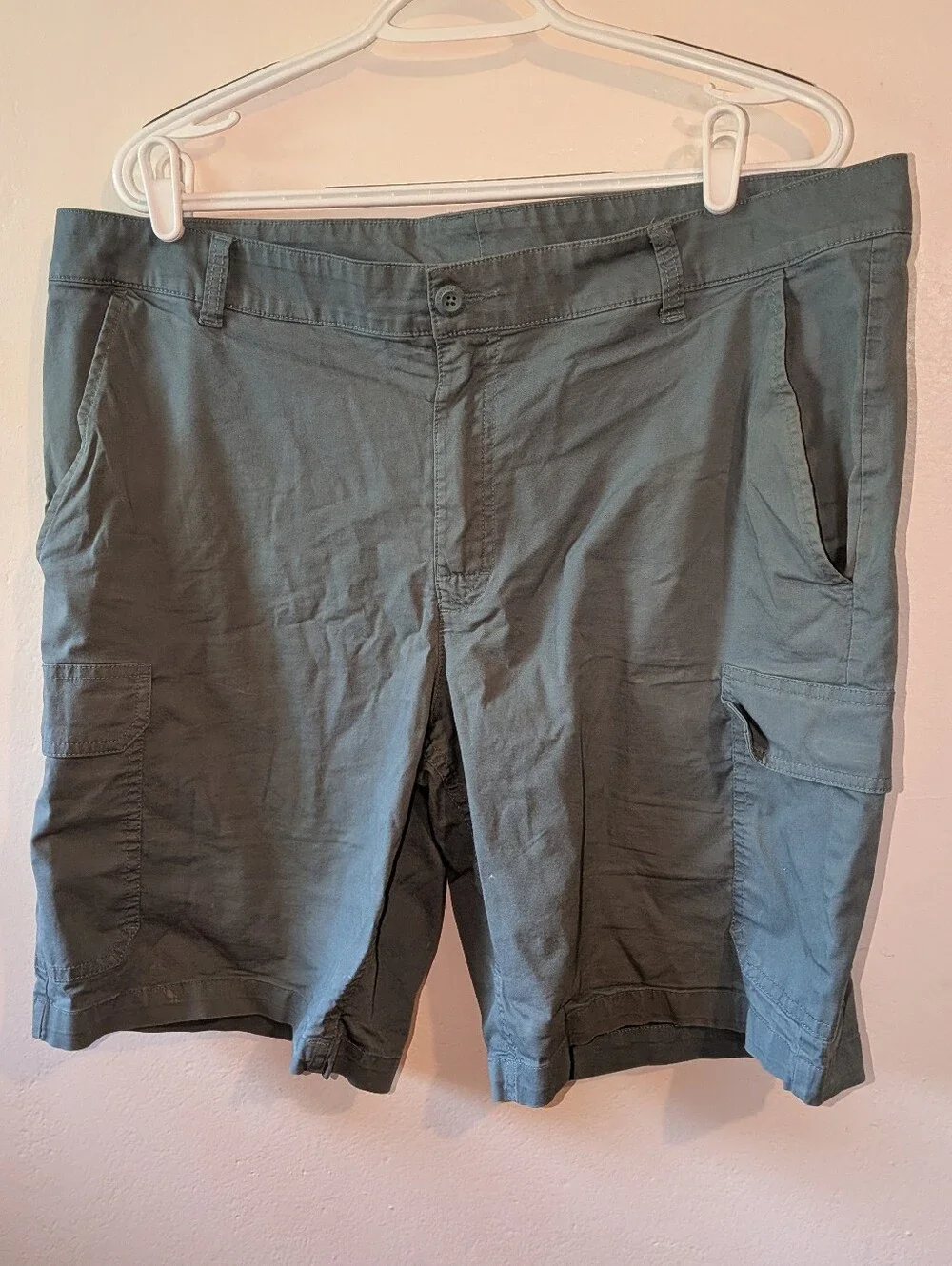 Men's Cargo Shorts in Slate Green