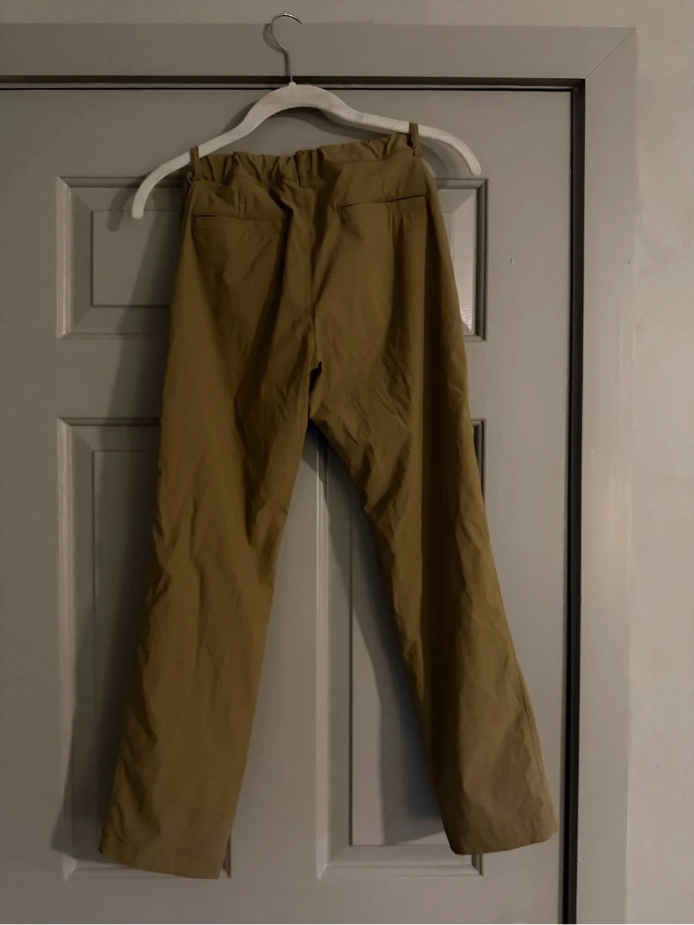 J. Crew Boys' Slim-Fit Tech Pant in Khaki