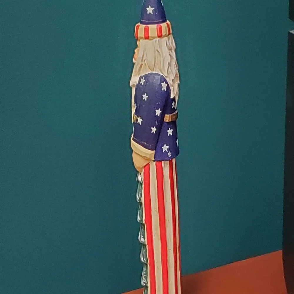James Haddon Patriotic Folk Santa