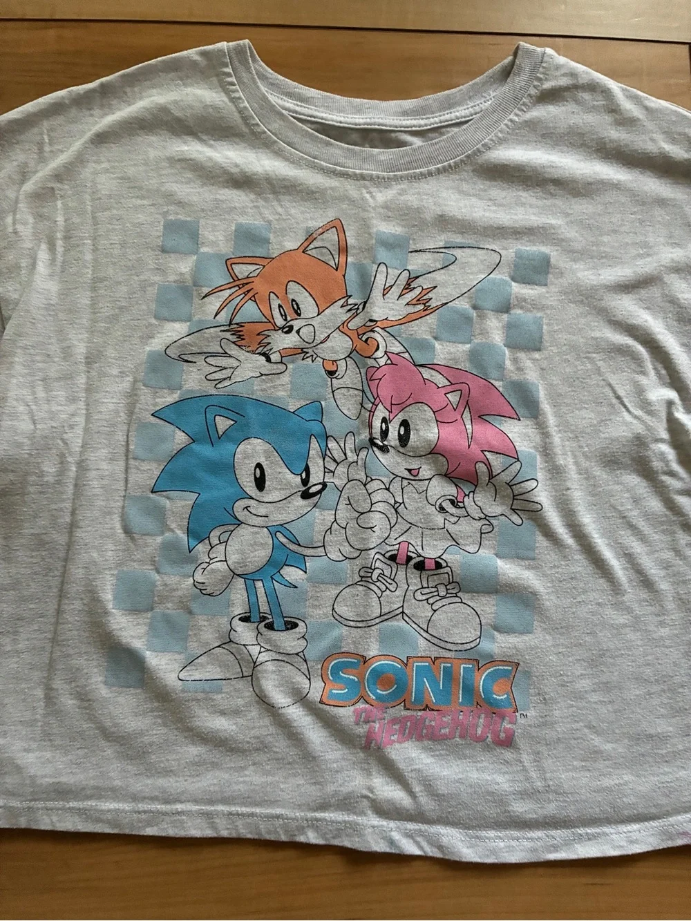 Sonic The Hedgehog light gray
