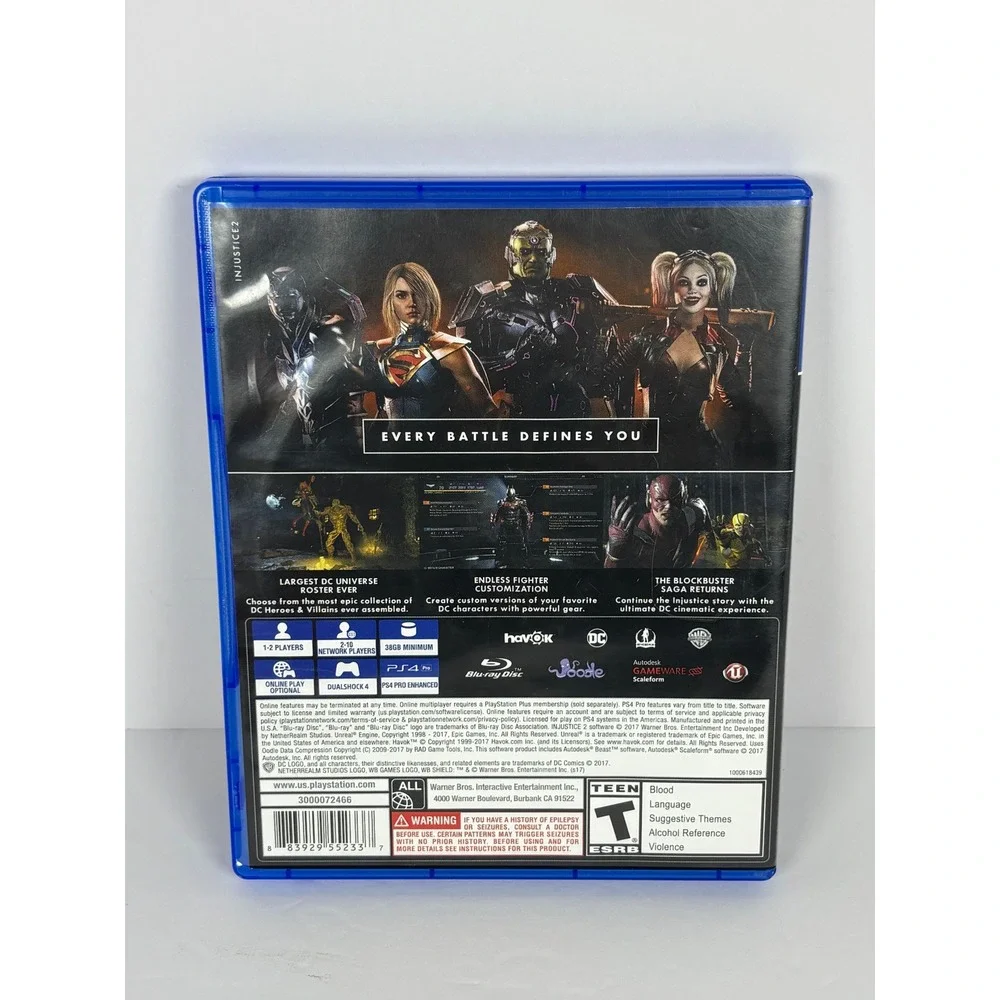 Sony injustice playstation