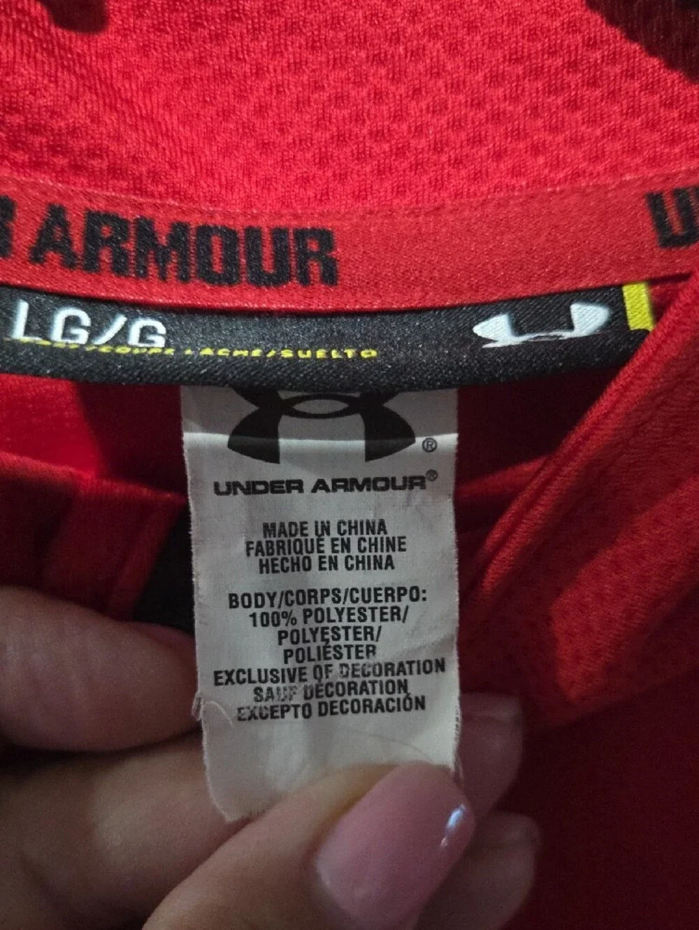 Under Armour lightweight full