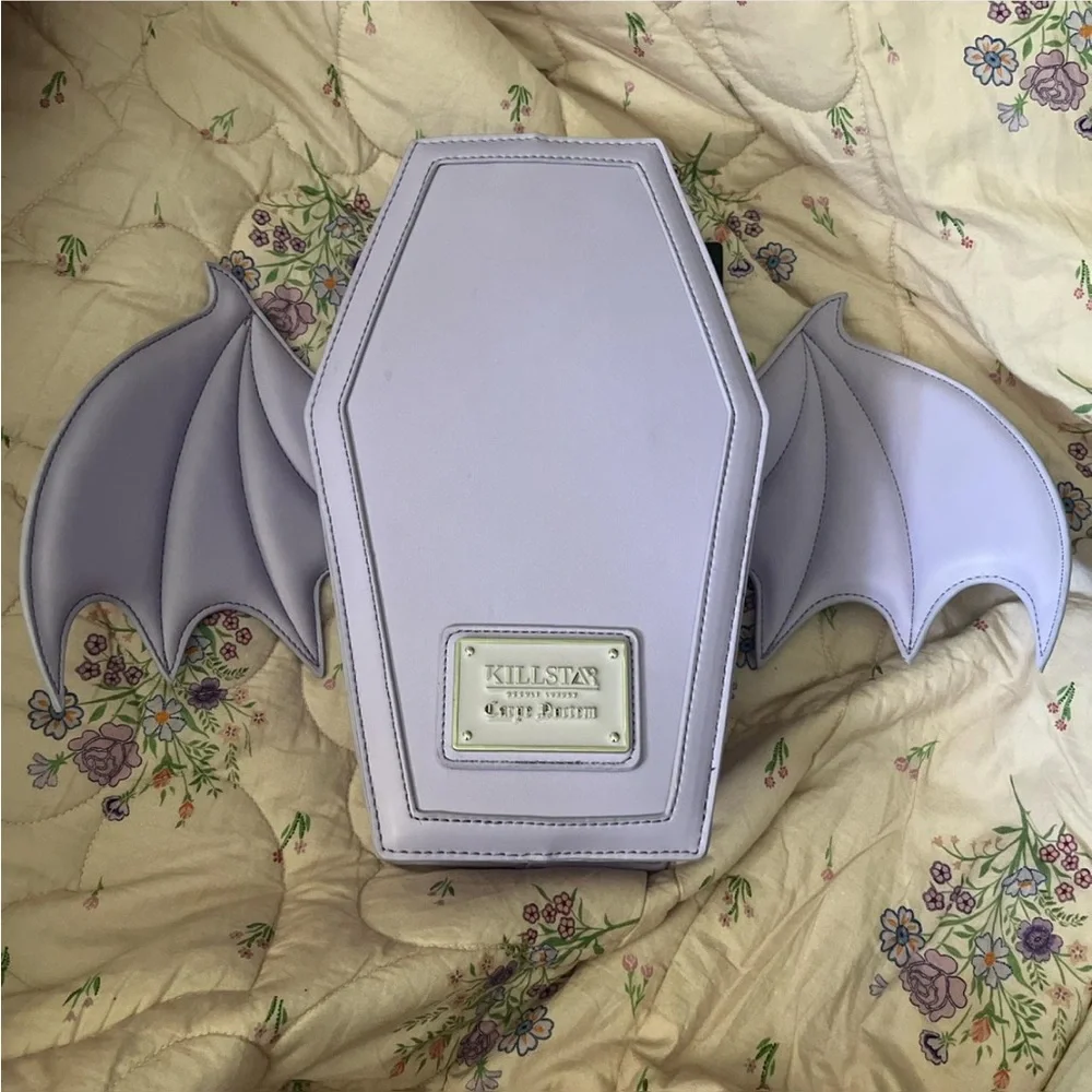 Killstar Coffin Bag in Light Purple