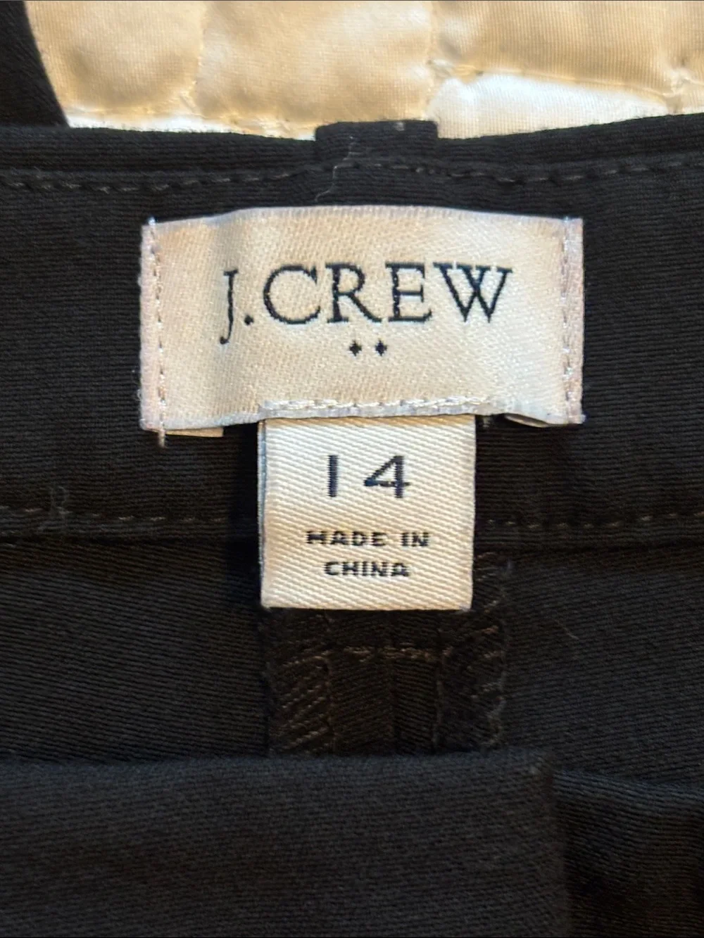 J. Crew classic black