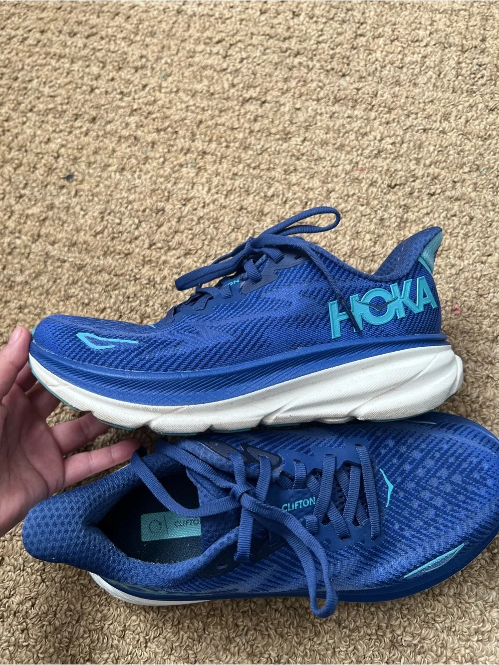 Hoka Clifton 9 running shoes