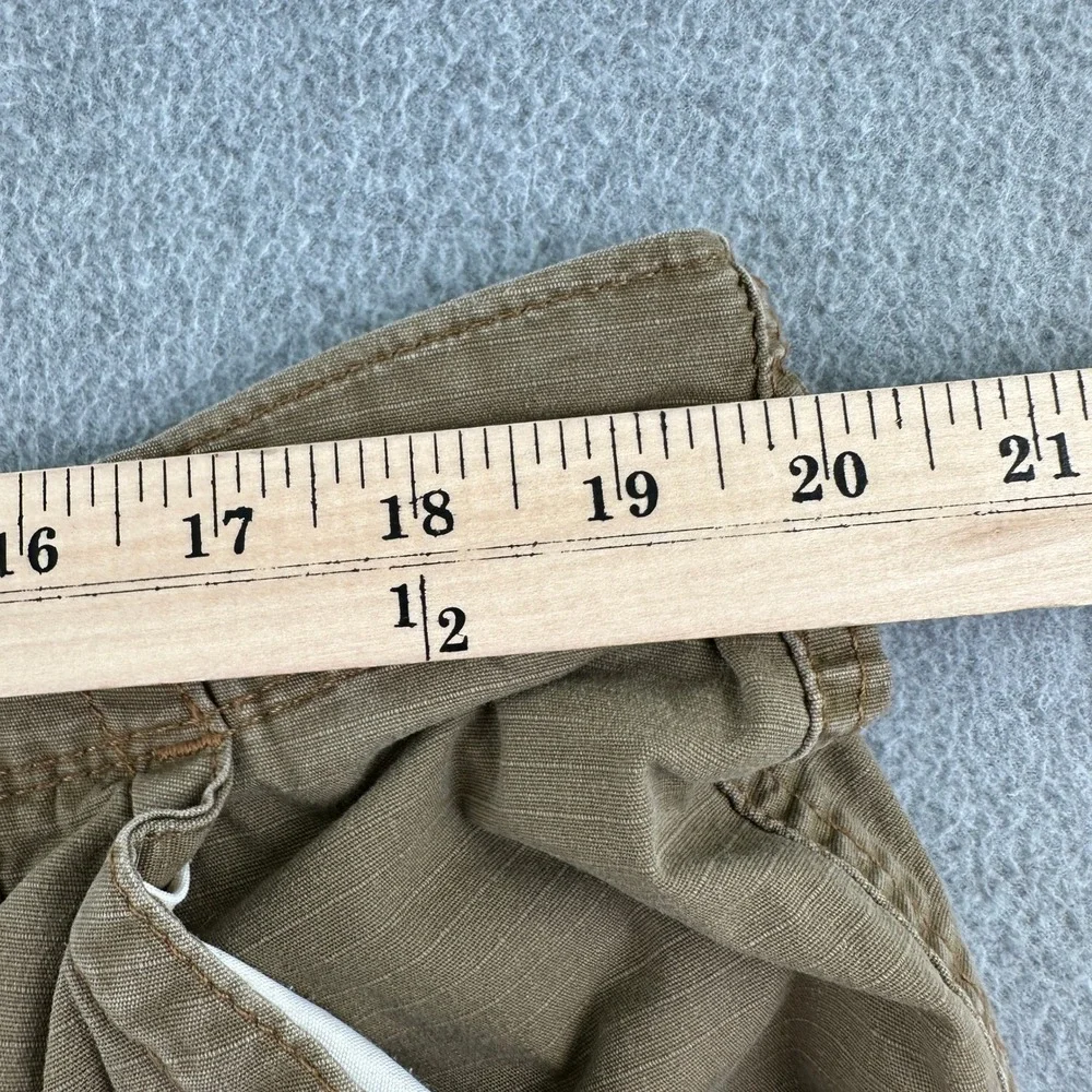 Wrangler Shorts Mens 40 Brown Cargo Relaxed Fit‎ Cotton Stretch Ripstop 40X10