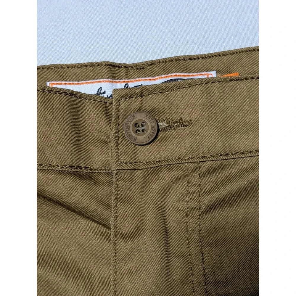 HUNTINGTON BC Men Big & Tall  48 (Actual 50x12) British Khaki Cargo Shorts NEW‎