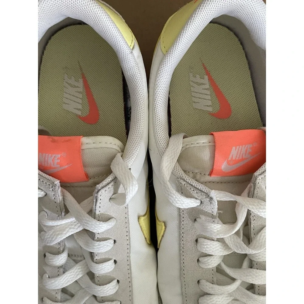 Nike Daybreak Womens Running Shoes Pale Ivory Light Citron Bright Mango US 9