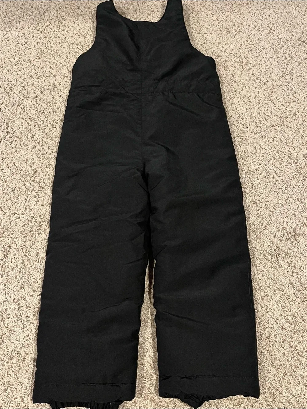 Toddler Black Insulated Snow Bib Children’s Place size 5T