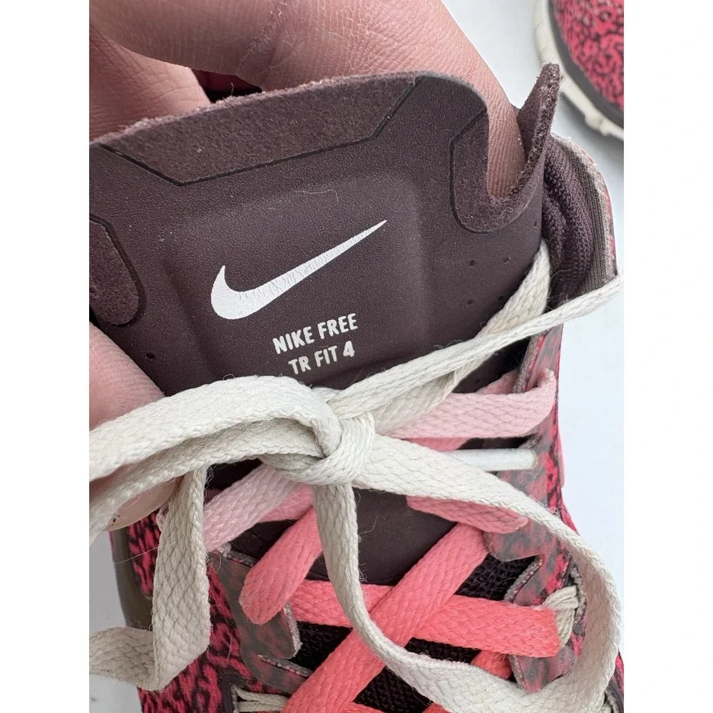 Nike Shoes Womens Size 7.5 Free 5.0 Tr Fit 4 Hyper Punch Deep Burgundy Run Walk