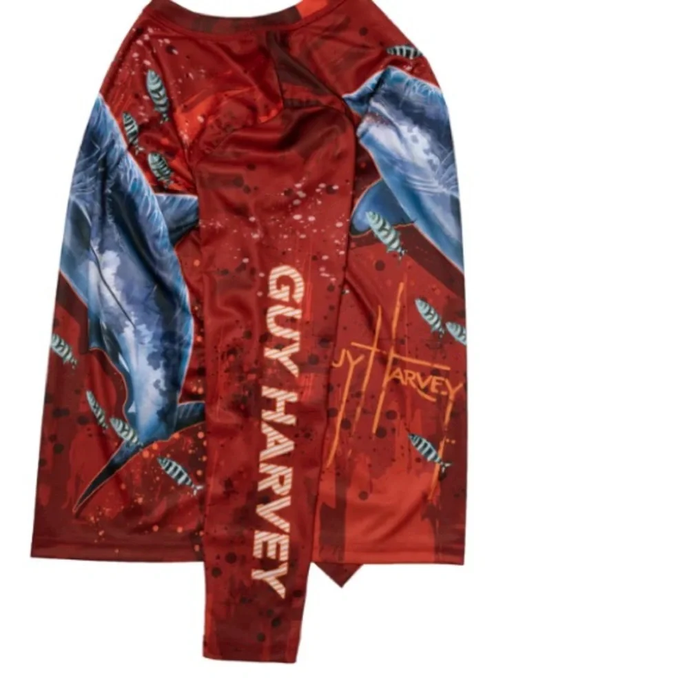 Guy Harvey vibrant red