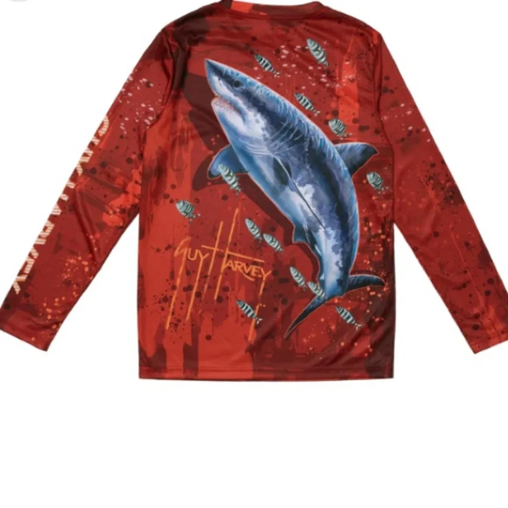 Guy Harvey vibrant red