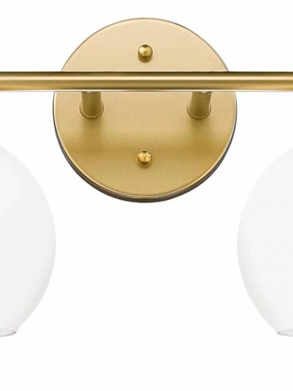 Emak Lighting Gold & White 2 lights