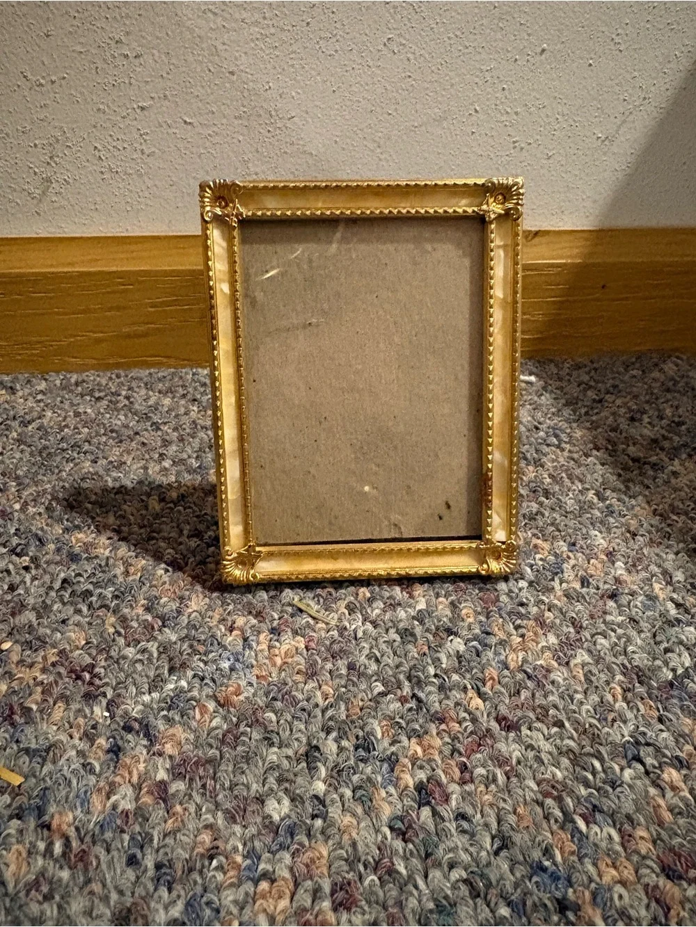 Mini Gold Ornate Decorative Picture Frame