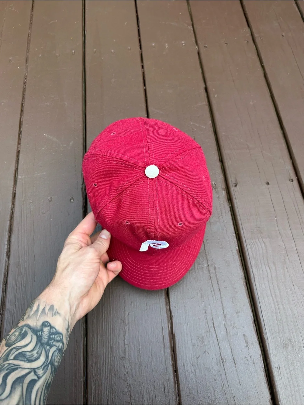 New Era classic red