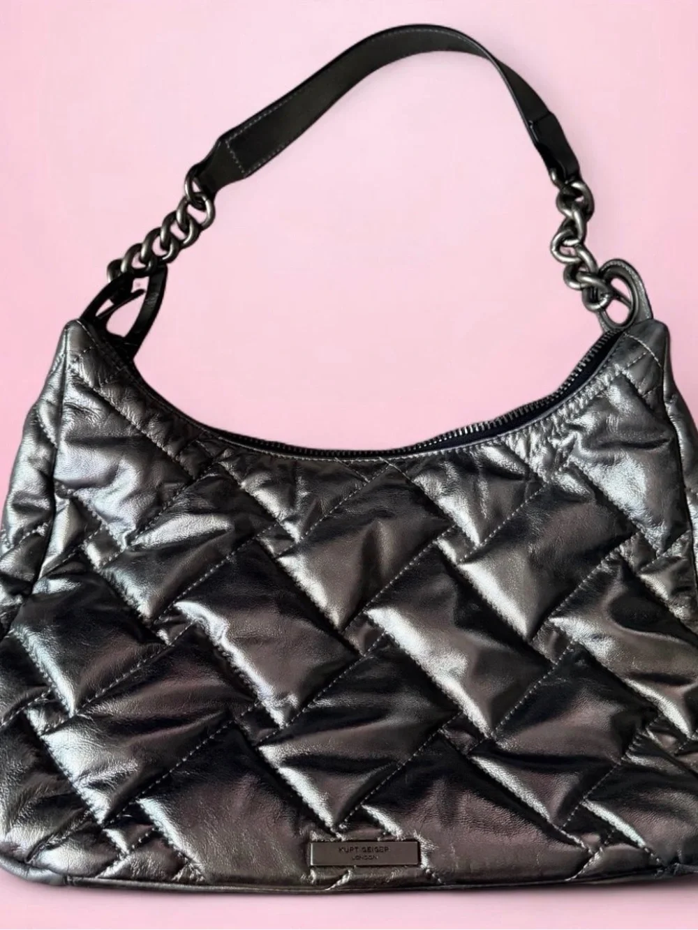 Kurt Geiger detail quilted link