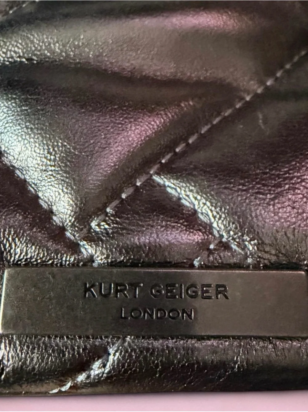 Kurt Geiger evening stitching