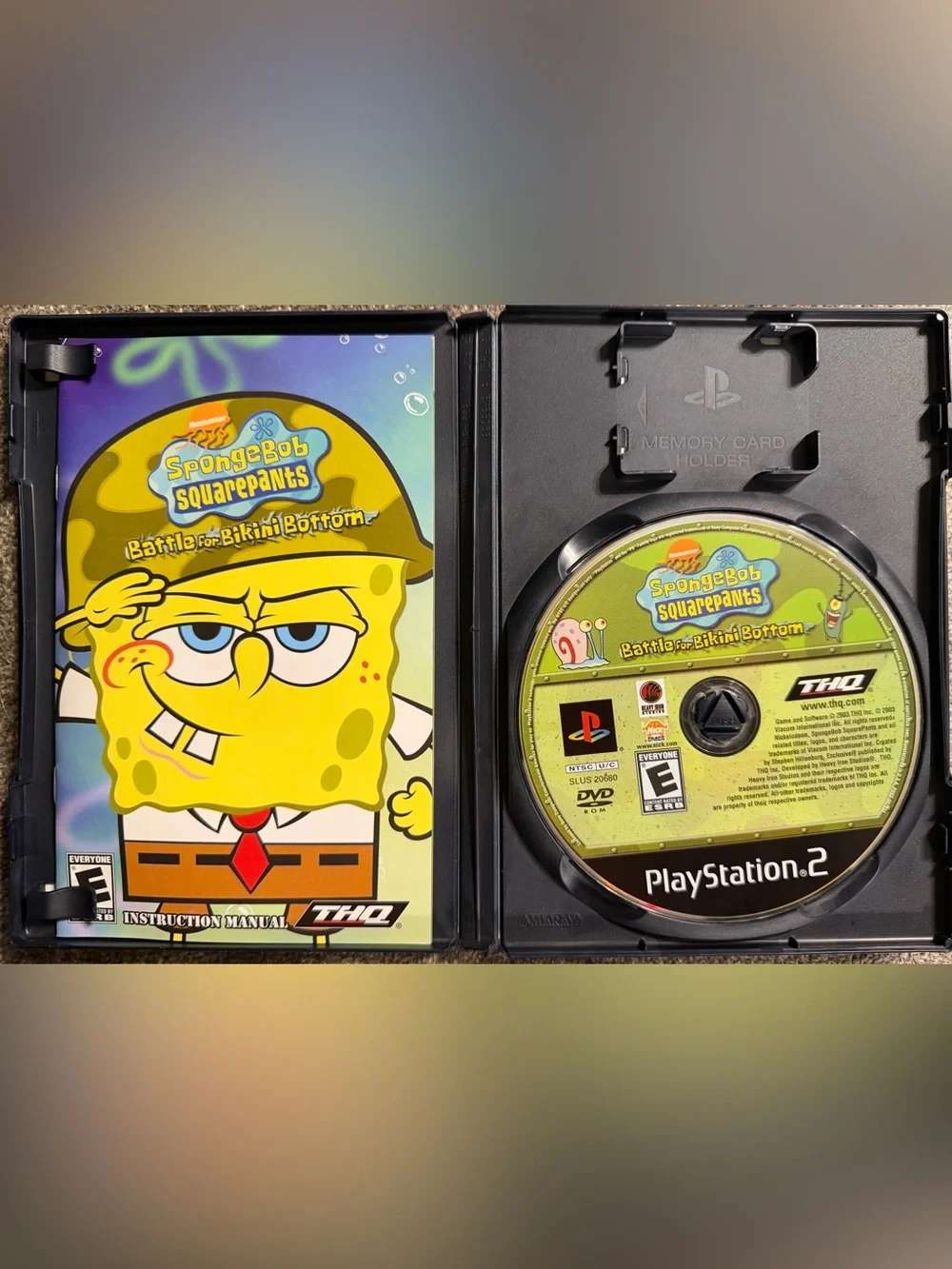 HQ playstation spongebob