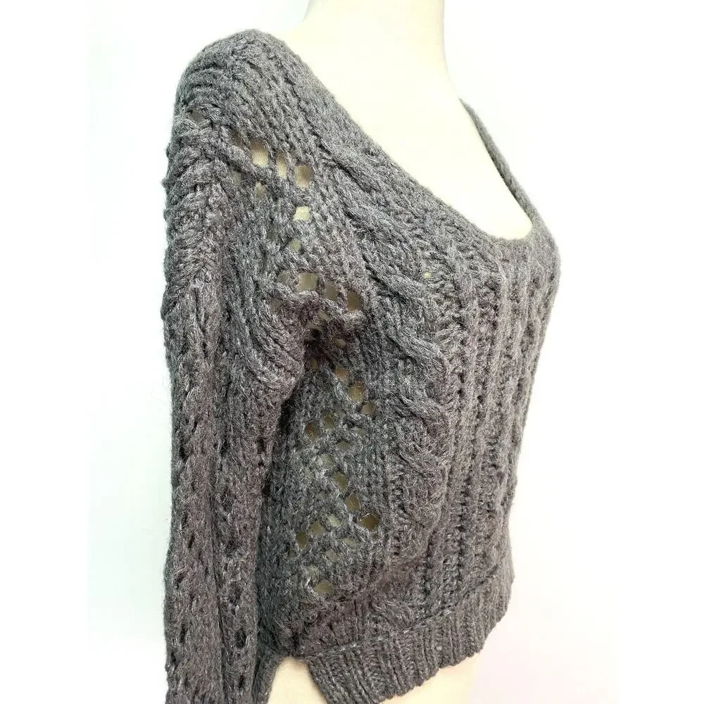 Free People grey sleeve