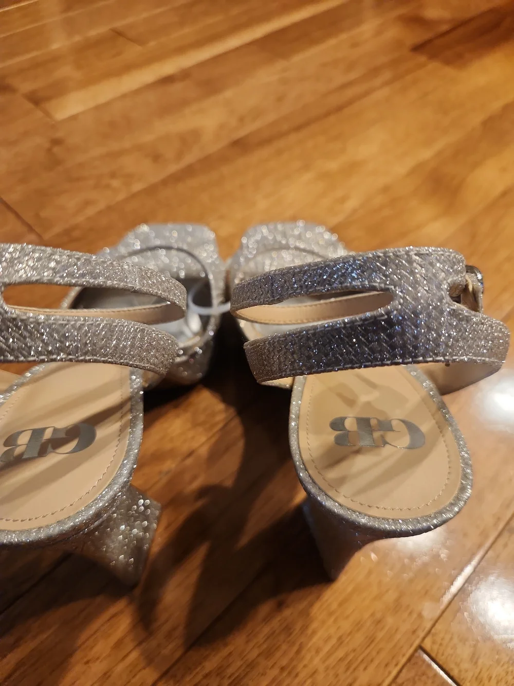 Gianni Bini silver glitter