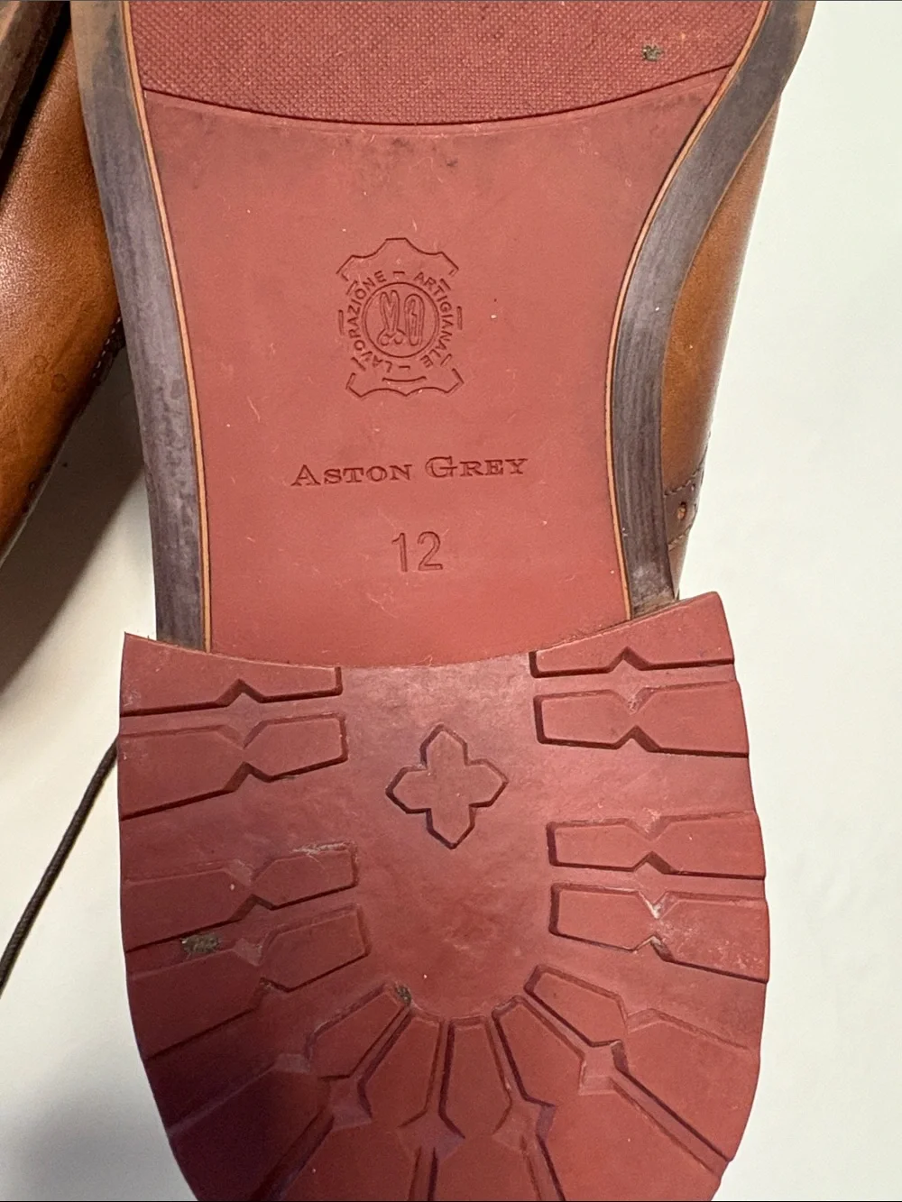Aston Grey well office brogue