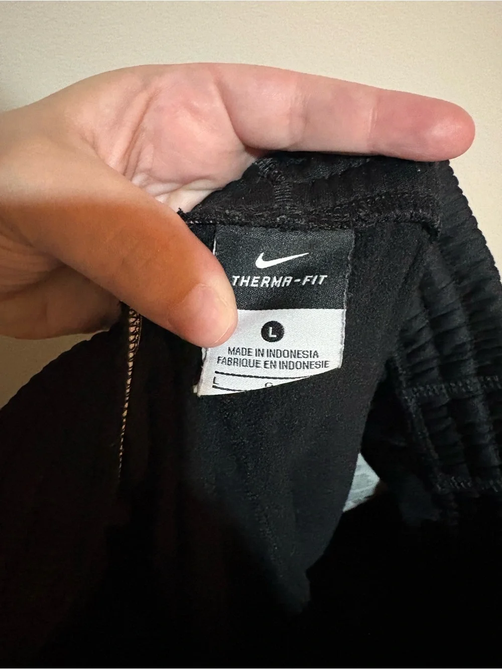 Nike Kids Black Leggings with Red Ohio State Buckeyes Logo
