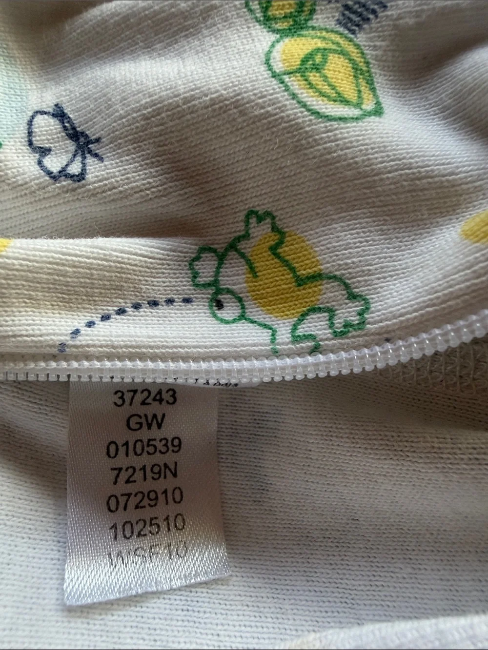 Hanna Andersson Lot of 3 Size 70 Organic Cotton Sleepers Romper 9-18 Mos Vintage