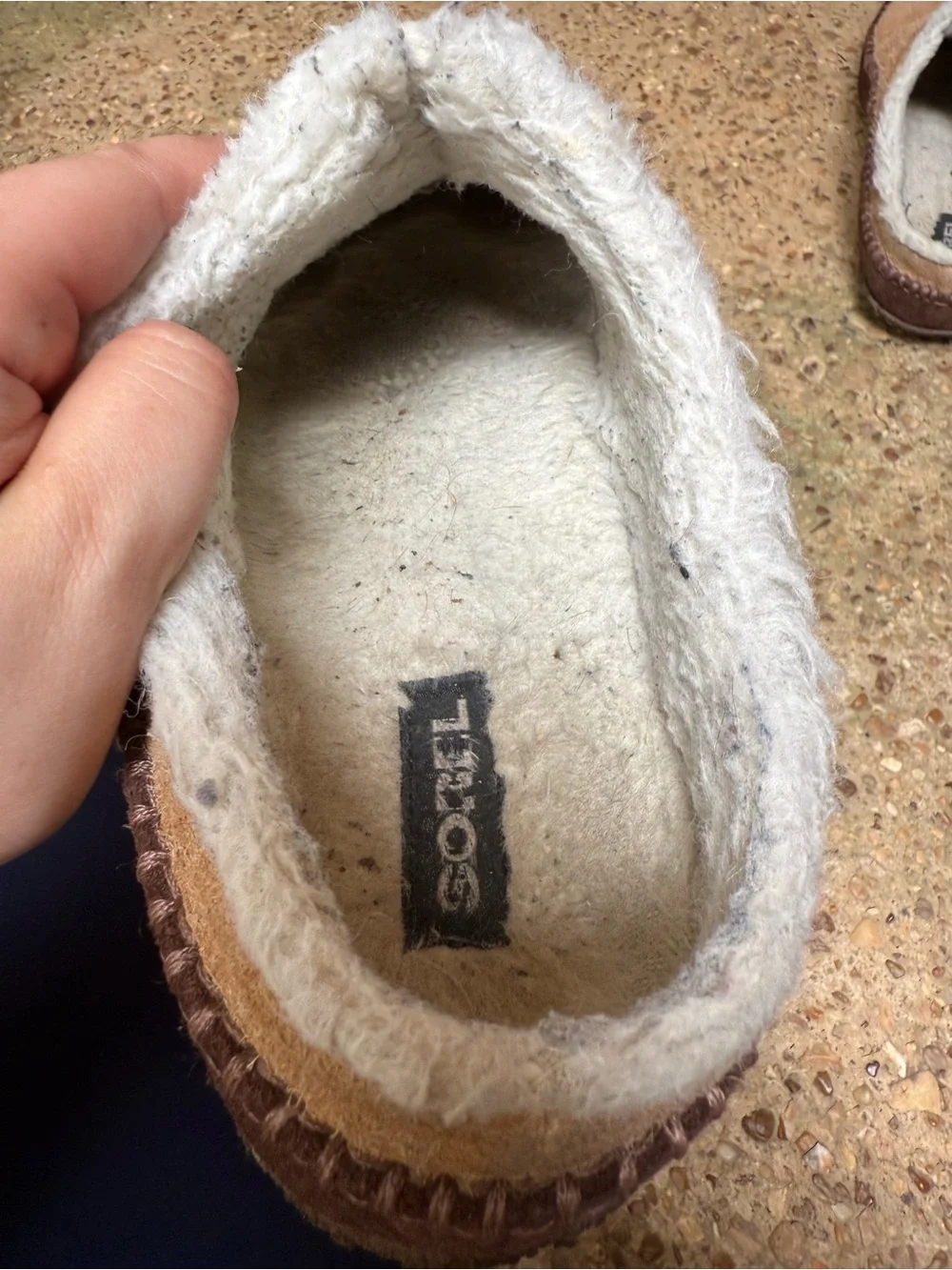 Sorel cozy wool