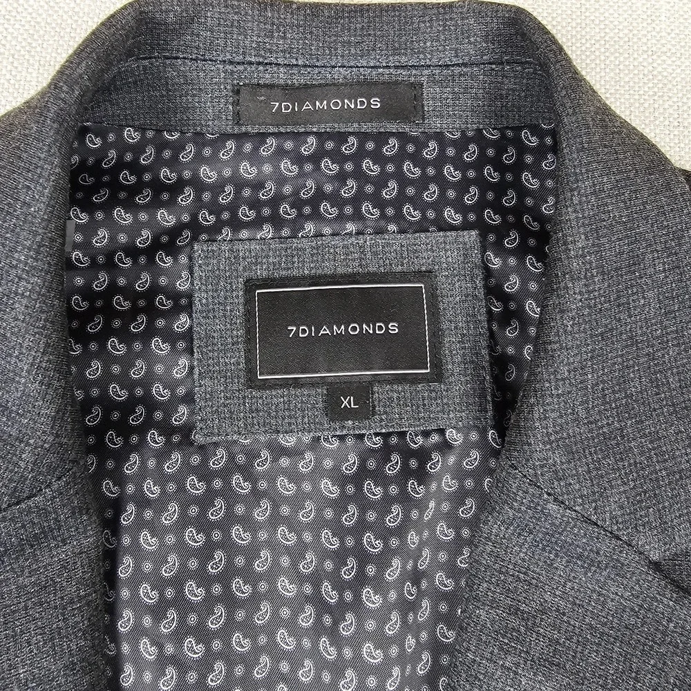 7 Diamonds Newport Sports Coat Blazer Mens XL Unstructured Stretch Jacket