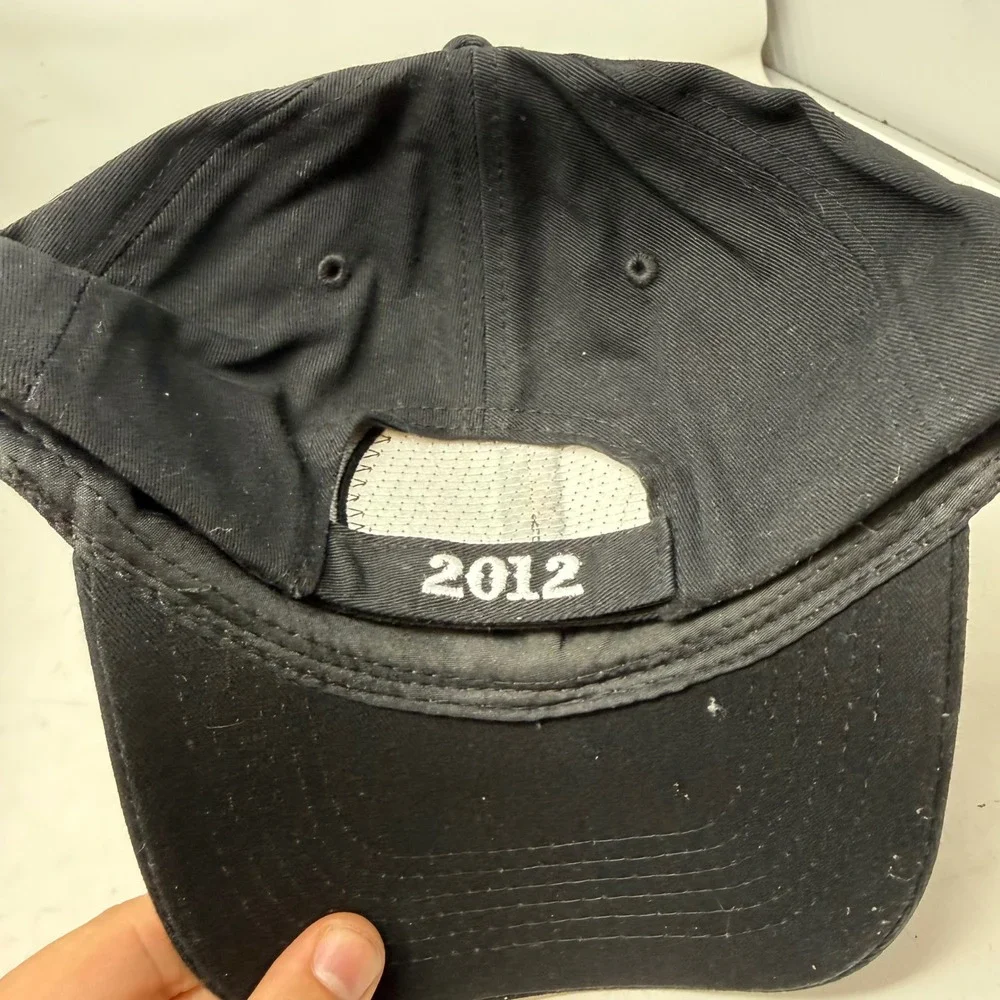 Hot Leathers Americade 2012 Lake George 30 Years Motorcycle Rally Hat Black Cap