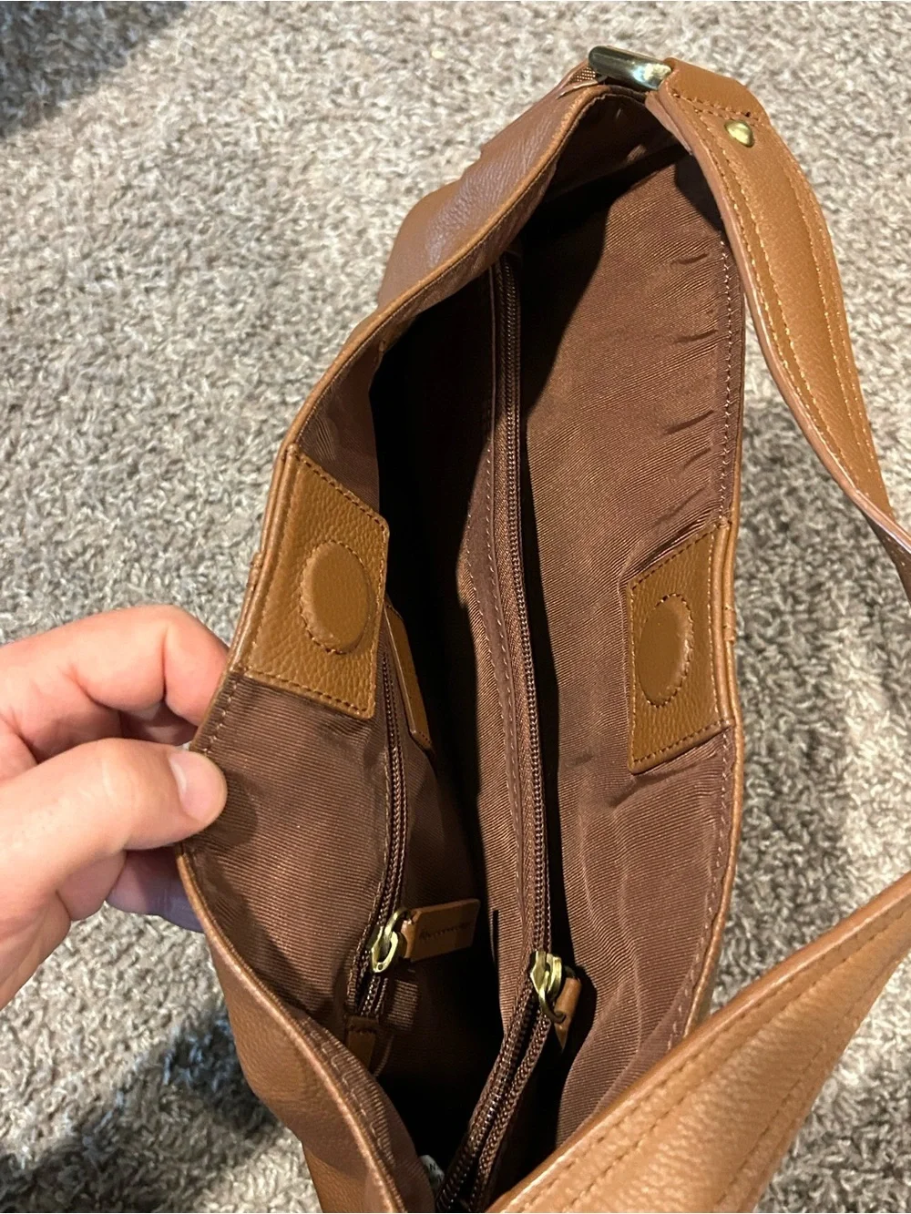 Kooba Leather Slouchy Hobo Bag
