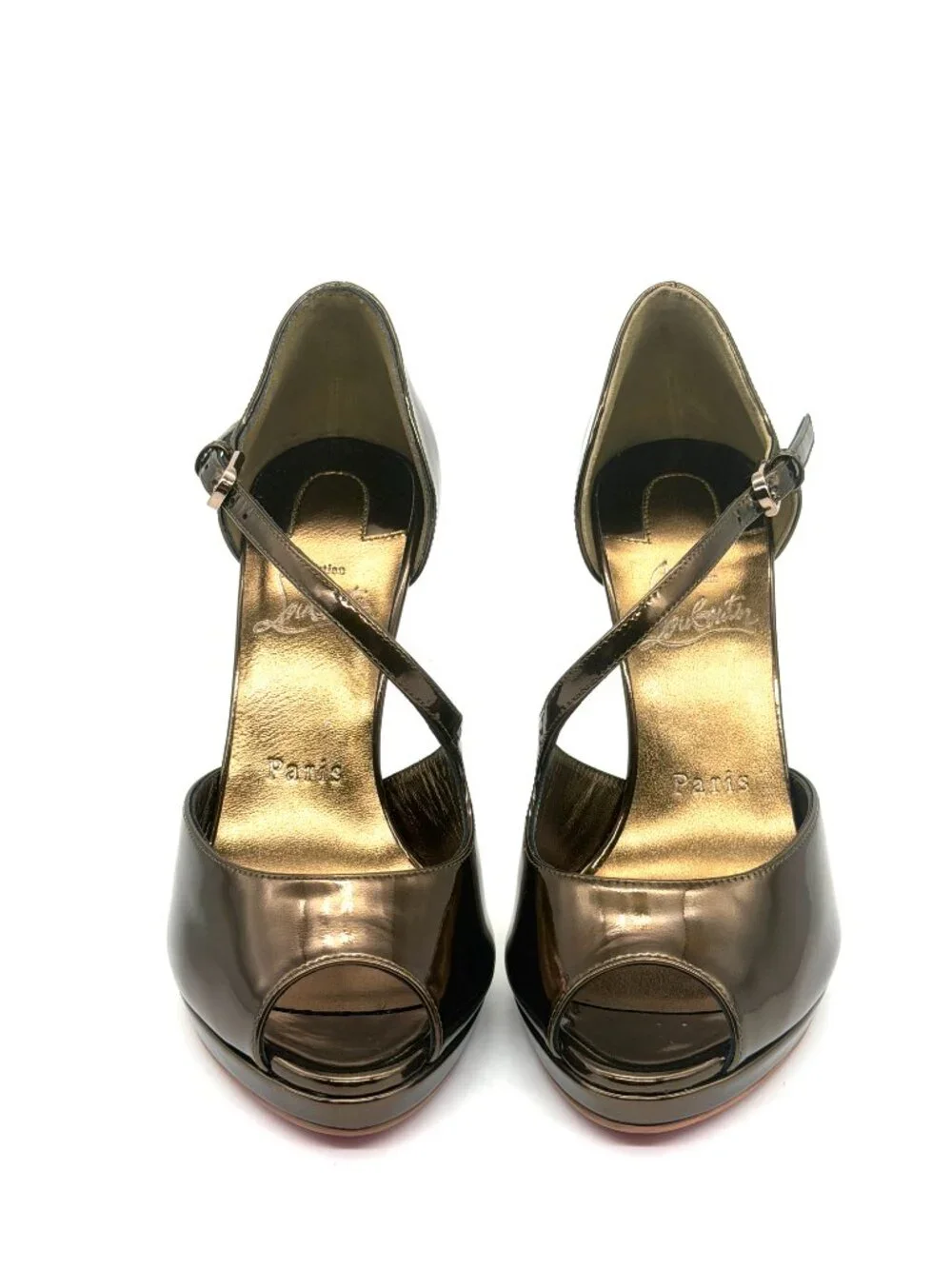 Christian Louboutin mirrored glossy