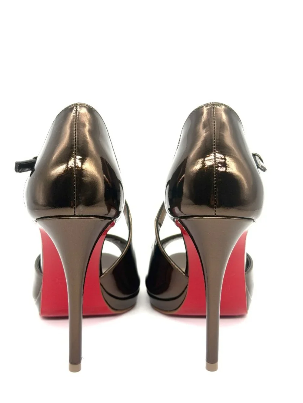 Christian Louboutin mirrored insole