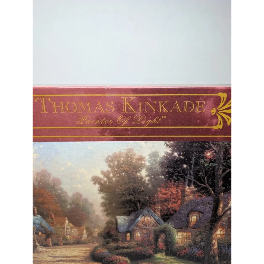 Thomas‎ Kinkade Cobblestone Lane 1000 Piece Jigsaw Puzzle Sealed Complete