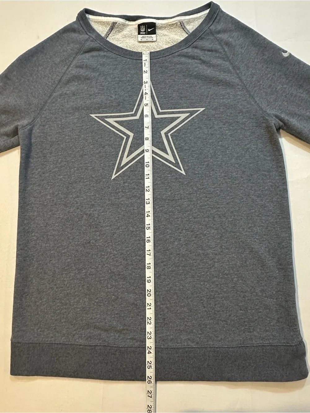 Nike Dallas Cowboys NFL Crewneck Sweatshirt Medium Blue