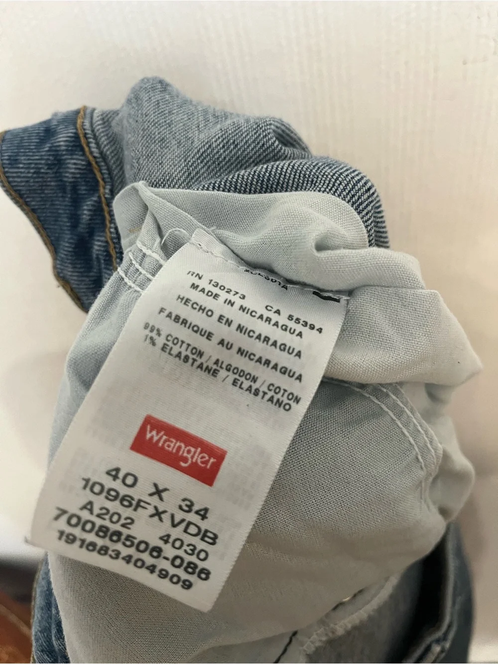 Wrangler slim silhouette classic