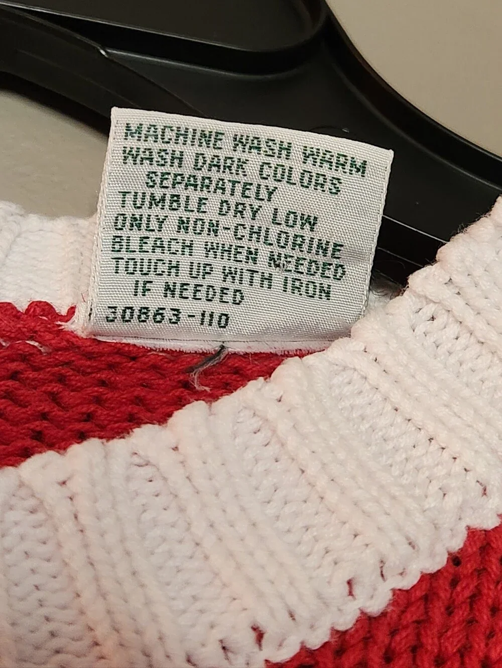 Vintage Izod Lacoste Striped Crewneck Sweater Size Medium