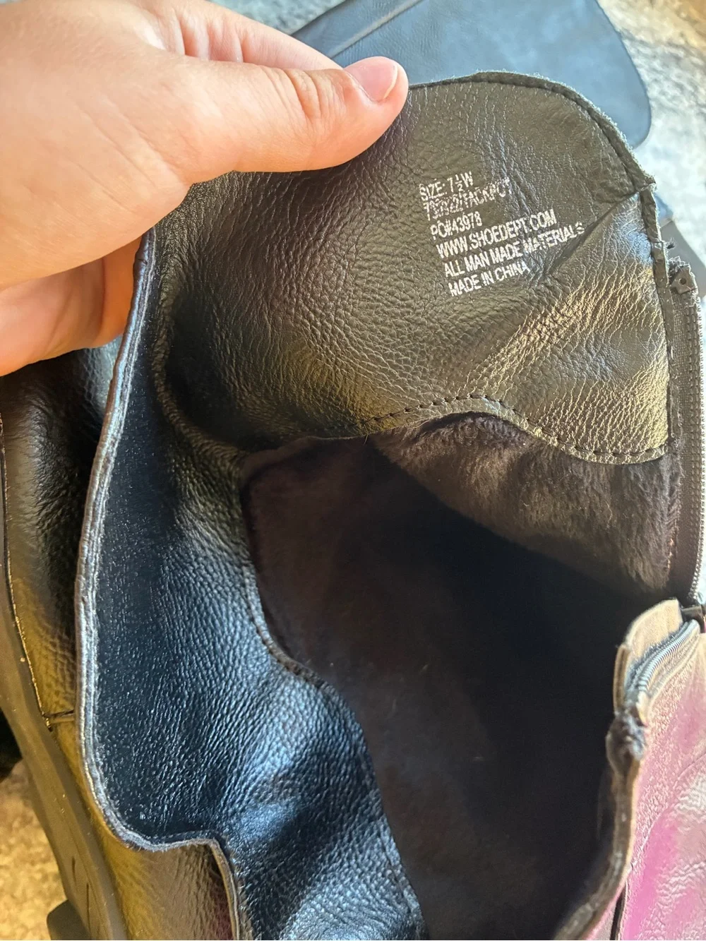 I.D. Required stylish black