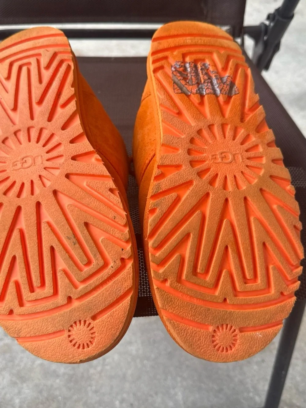 UGG bright orange