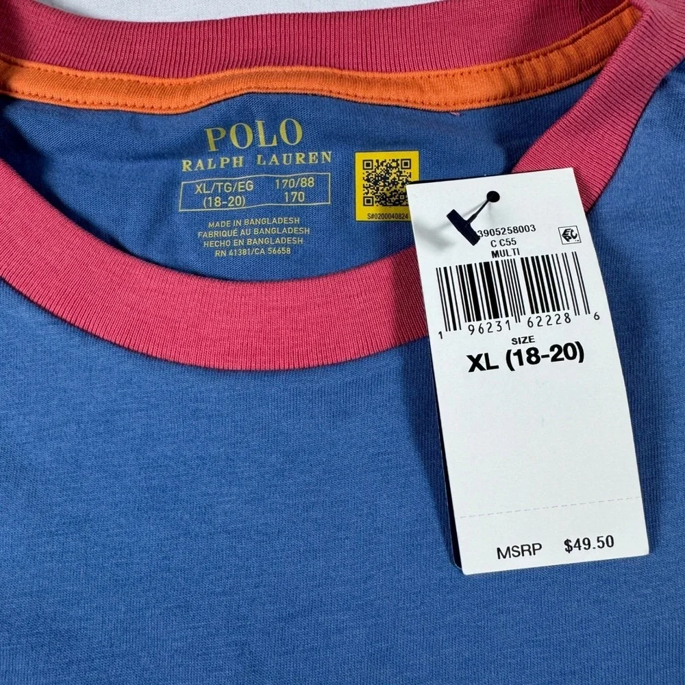 Polo Ralph Lauren vibrant colorblock