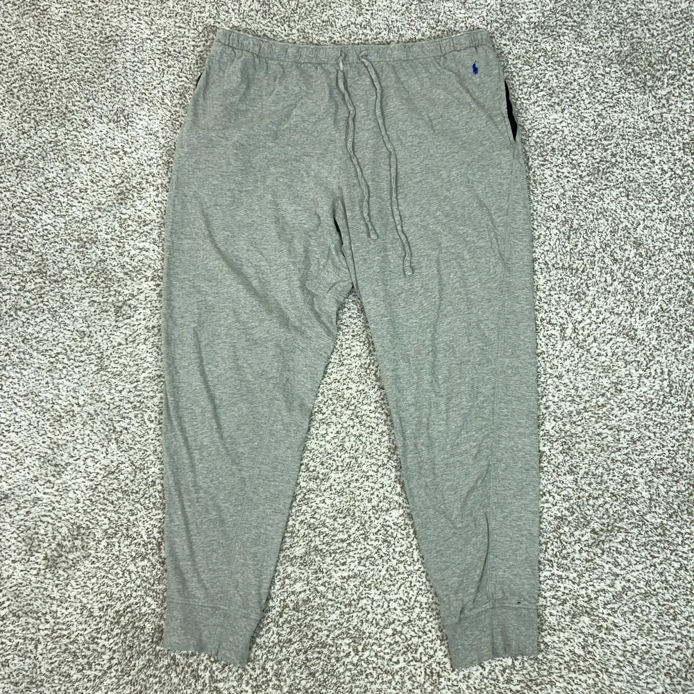 Polo Ralph Lauren Pants Mens XL Pajama Gray Cotton Jogger Lounge Sleepwear